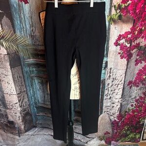 Thalian black ponte pants , size 6, good condition